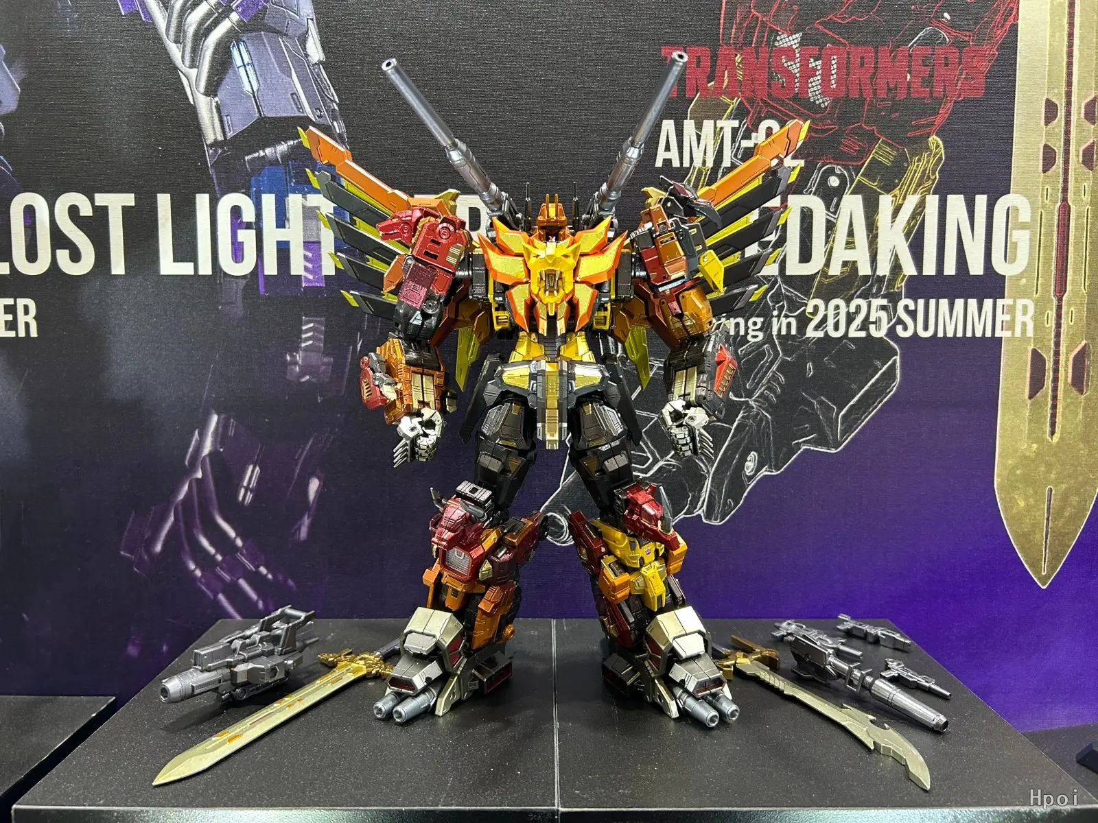 TAKARA TOMY - Steel Mecha God AMT-02 Predaking (Licensed)Statue(GK) 