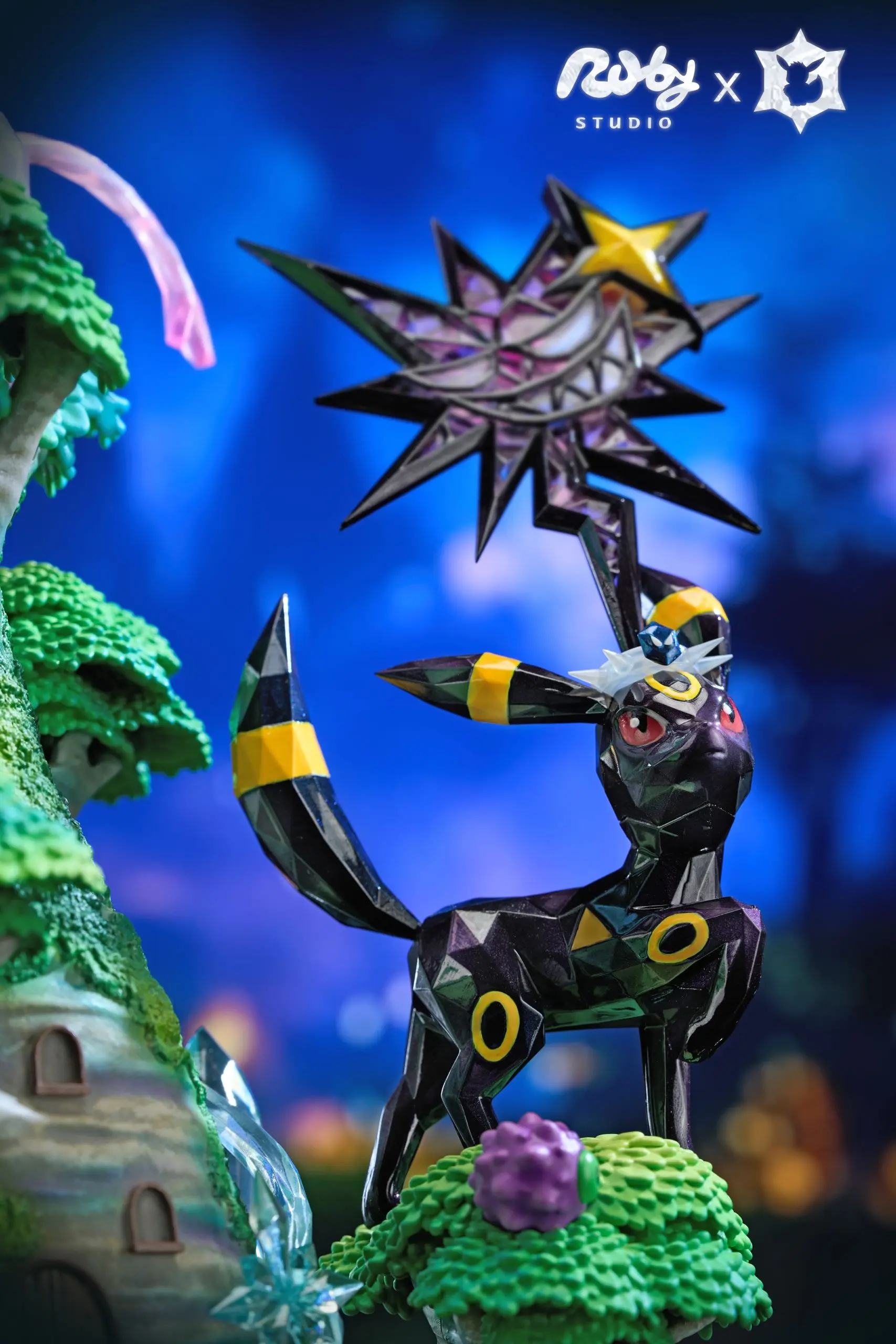 Ruby Studio - Pokemon Terastal Eevee Forest #3 Sun and Moon Statue(GK)