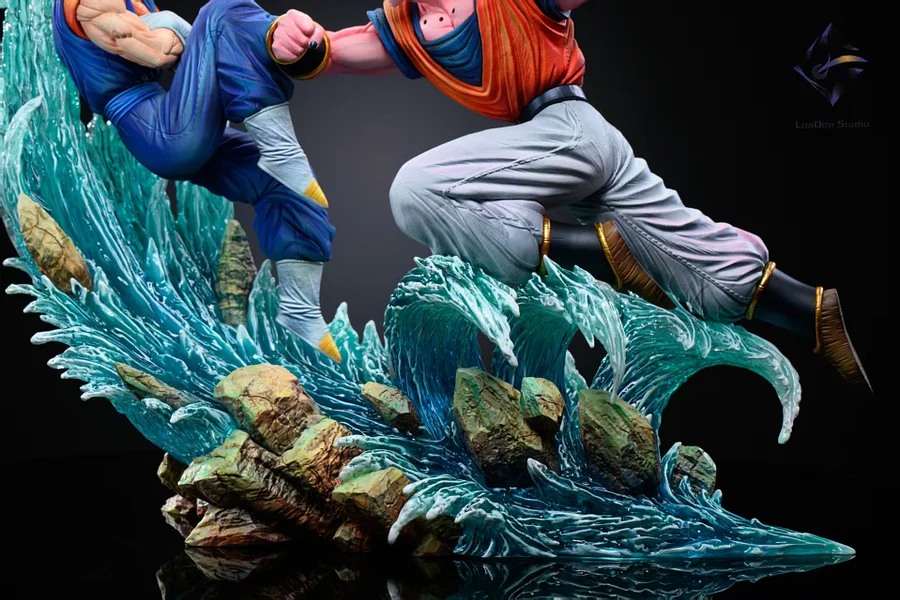 LoaDen Studio - DRAGON BALL - Vegetto vs Buu with LED 1/6 Statue(GK) 