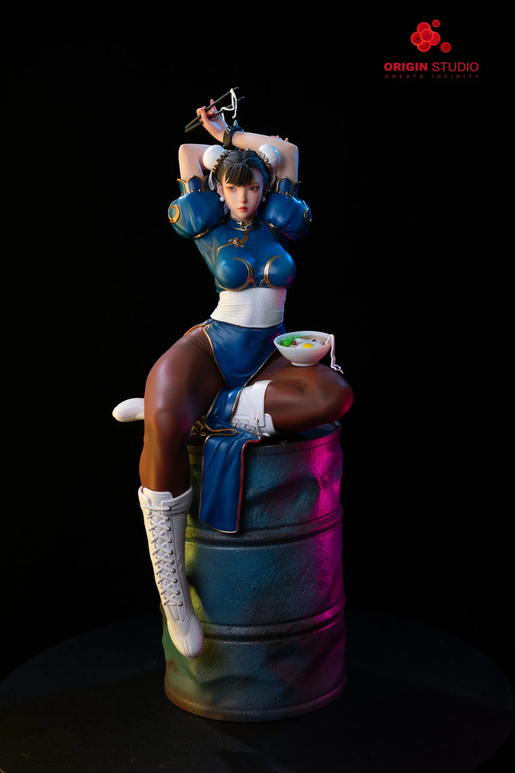 ORIGIN Studio - King of Fighters Light Statue of a Female Fighter Chun Statue(GK)