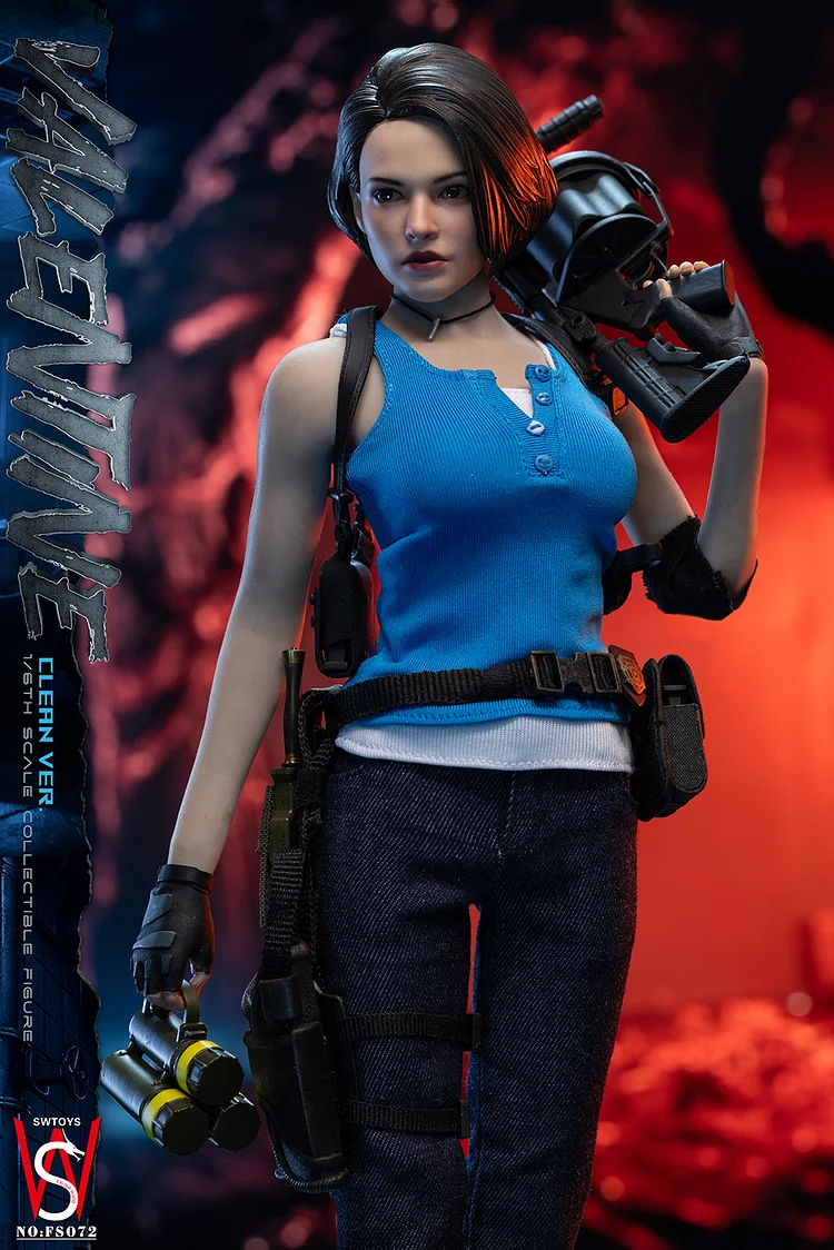 Resident Evil-Valentine Gill FS072 1/6  VALENTINE version action figure, soldier, SWTOYS STUDIO, pre-sale-KWII-GK