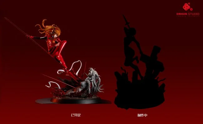Neon Genesis Evangelion - Soryu Asuka Langley Stone Heart 1/4 Statue GK, ORIGIN Studio, Pre-sale