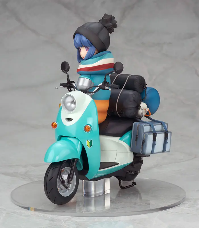 Alter - Yuru Camp Rin Shima with Scooter 1/10 Complete Figure (Licensed)Statue(GK)
