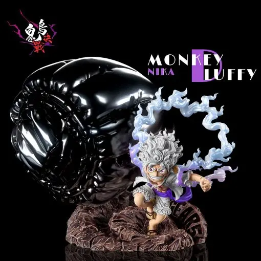 A+ Stuido - Onigashima Final Battle #25 Nika Luffy Gum-Gum-Bajrang-Gun One Piece Statue 