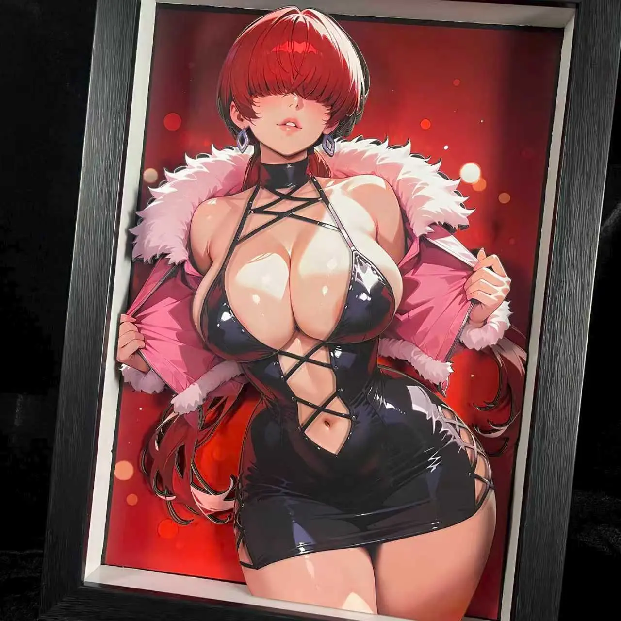 B&W Studio - King of Fighters Shermie 3D Decorative Painting