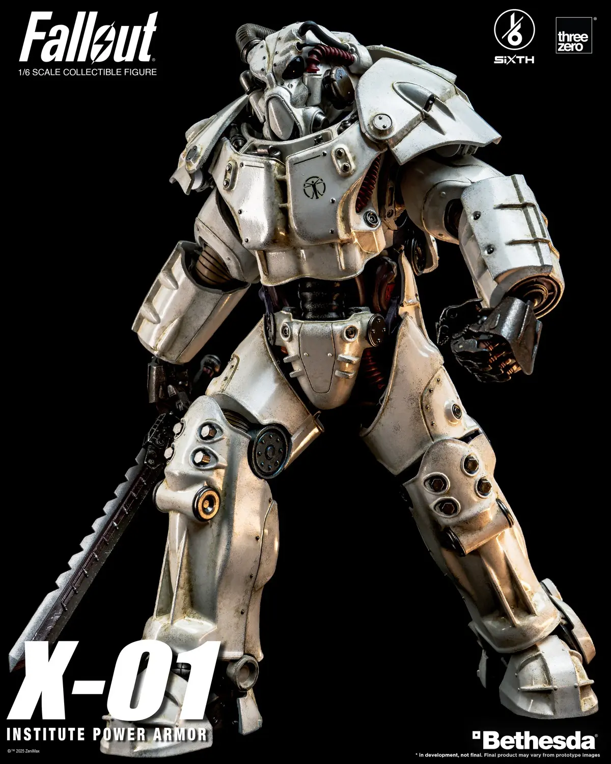 Threezero - Fallout 1/6 X-01 Institute Power Armor 3Z10030W0 (Licensed)Statue(GK) 
