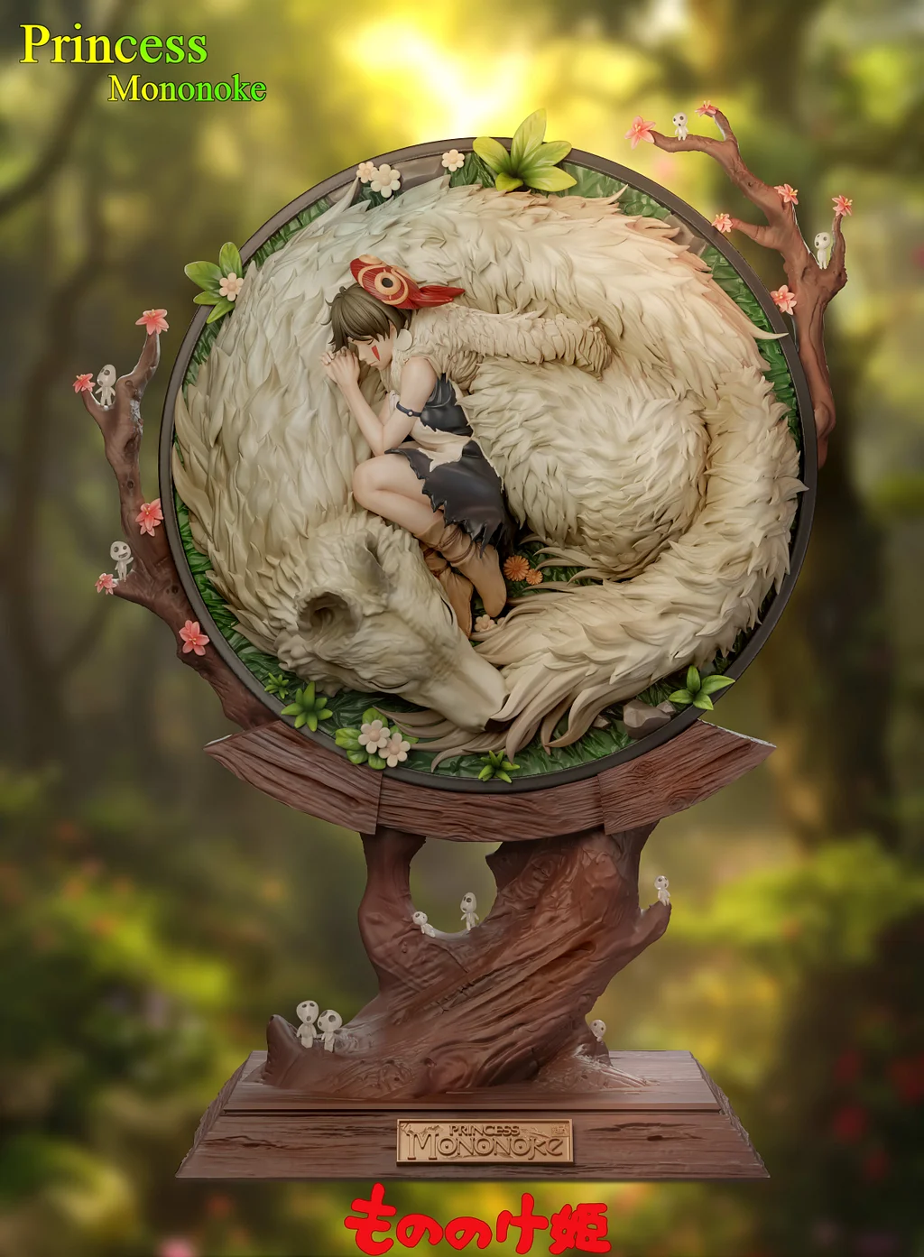 Princess Mononoke Princess Mononoke Statue(GK) -Chao She Studio