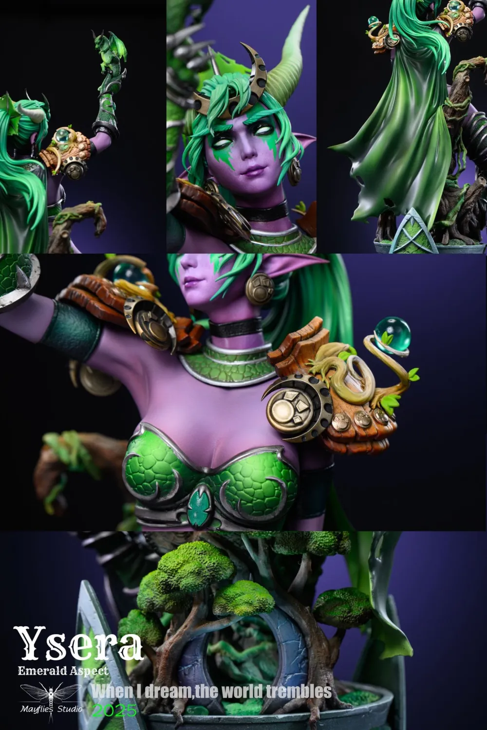 Ephemera Studio - World of Warcraft Ysera Statue