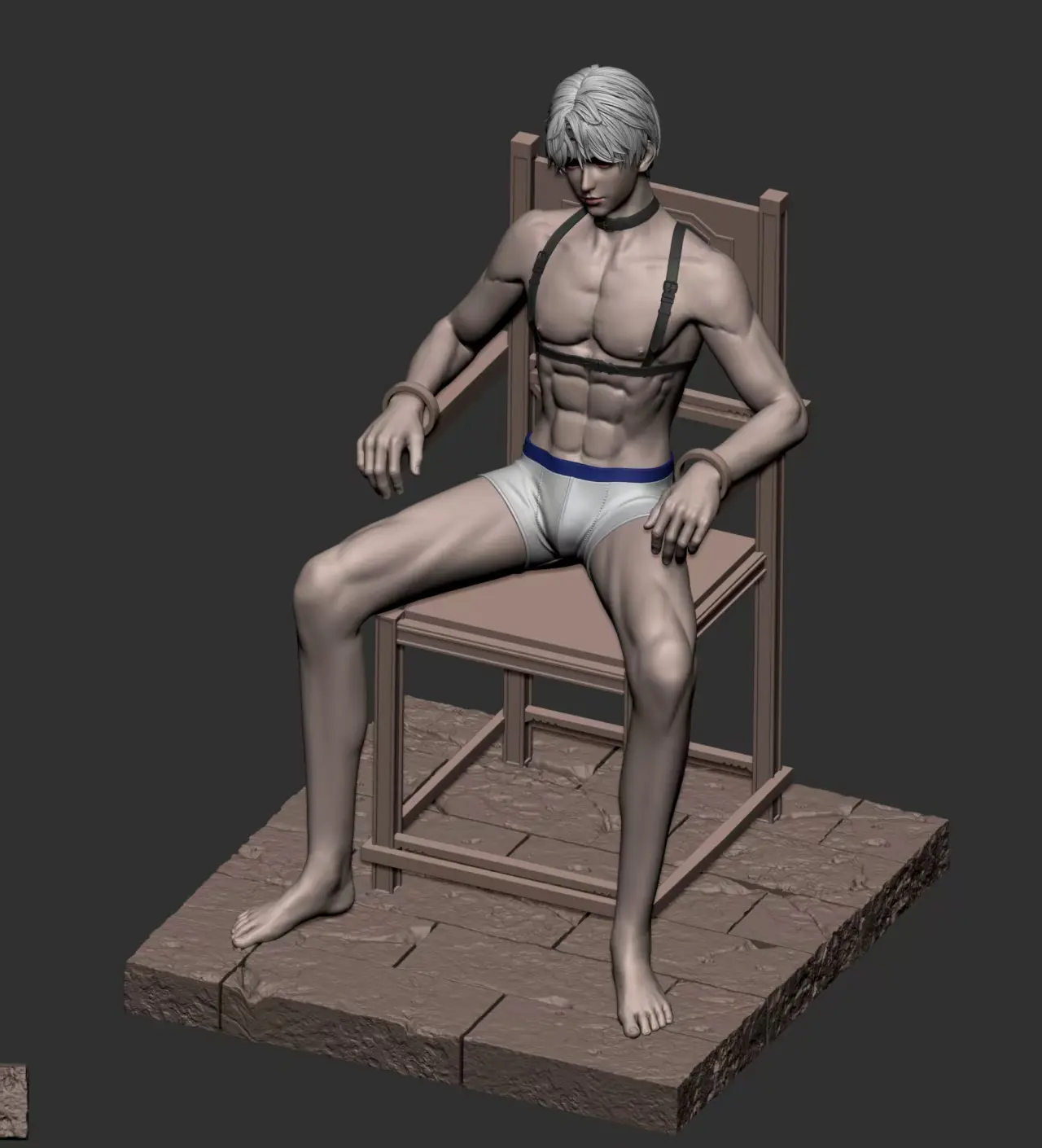 Yun Gu Studio - Love and Deepspace 1/6 Statue Mermaid Rafayel Statue(GK)