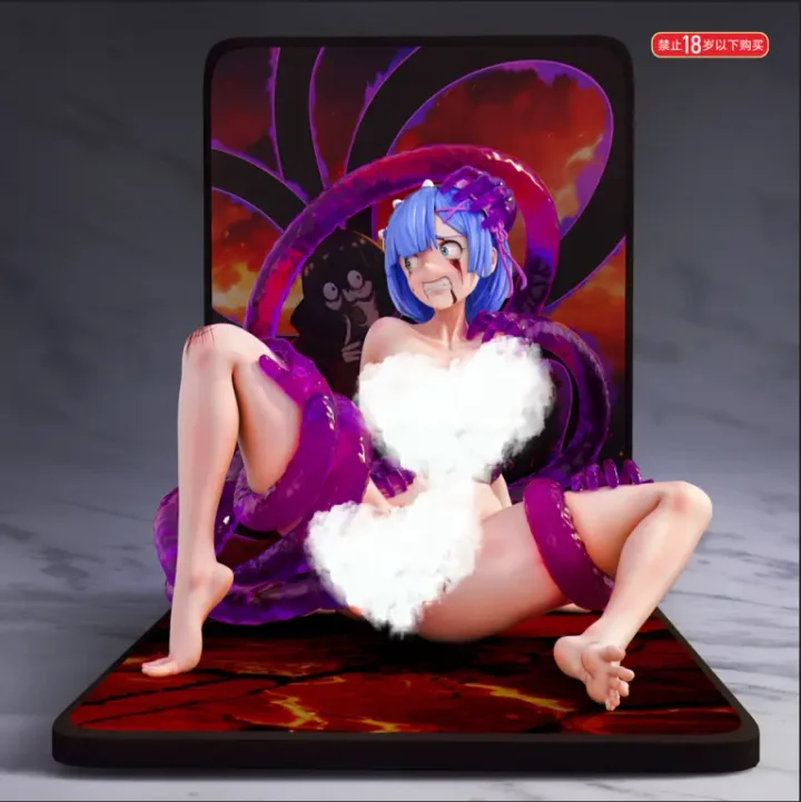 Fish Head Studio - Re:ZERO - Starting Life Rem 03 Fear 1/6  Statue(GK)(Adult 18+)