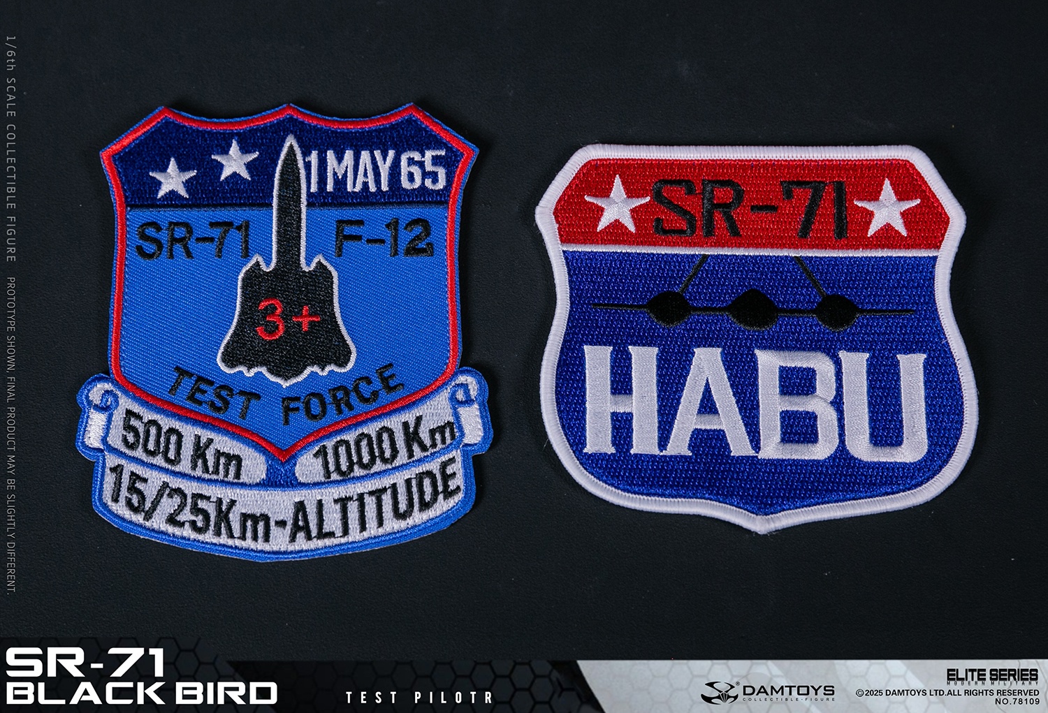 SR-71 Blackbird Test Pilot NO78109 (Licensed) 1/6 Scale Statue(GK) -DAMTOYS