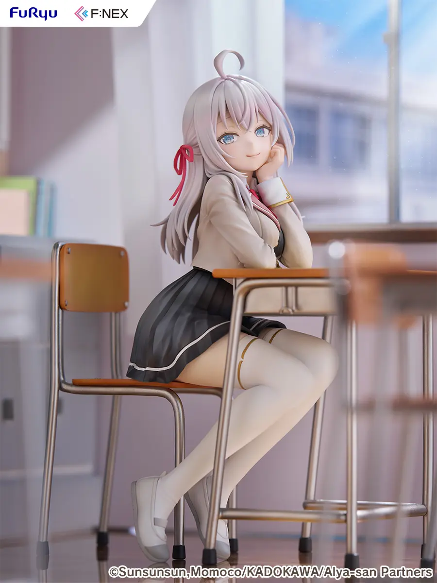 FURYU - Alya Sometimes Hides Her Feelings in Russian Alya 1/7 Complete Figure (Licensed)Statue 