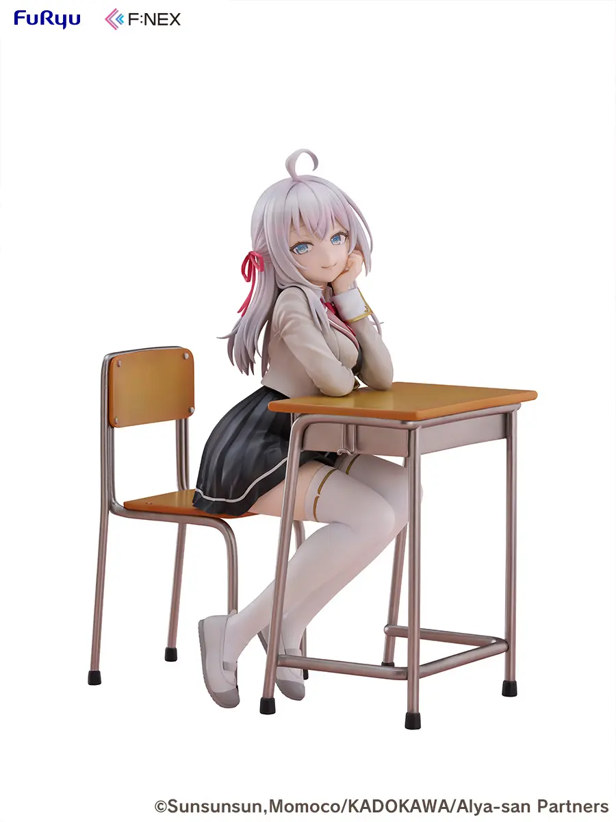 FURYU - Alya Sometimes Hides Her Feelings in Russian Alya 1/7 Complete Figure (Licensed)Statue 