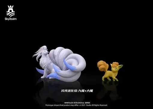 SkyRealm Studio - Pokemon Ecological Scene Ninetales Evolution Set 1/20 Statue