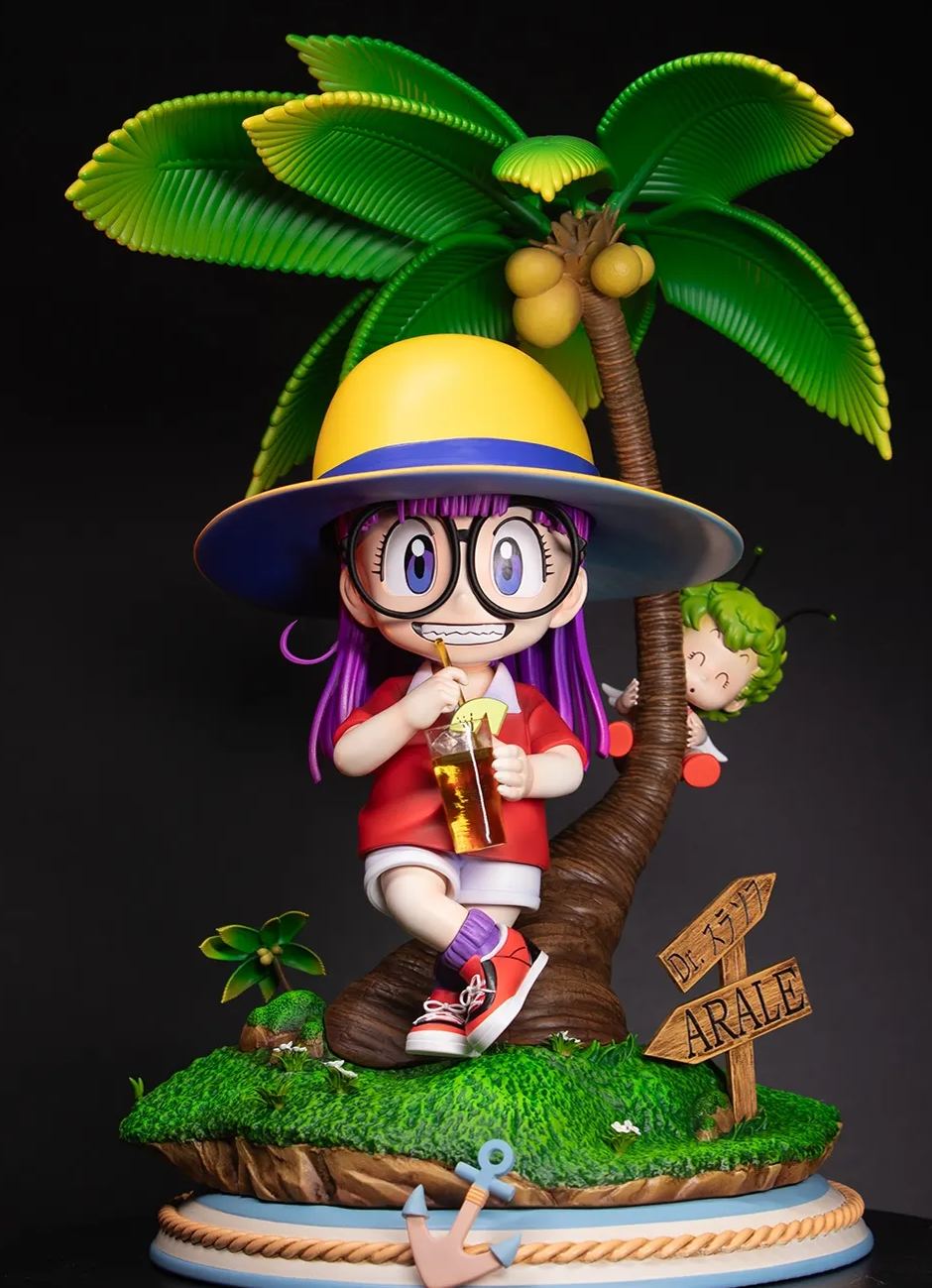 Pre-sale Summer Style - Arale Summer Arale Scale 1/8 Size 31CM high, 21CM wide, 20CM deep(GK)-KWII-GK