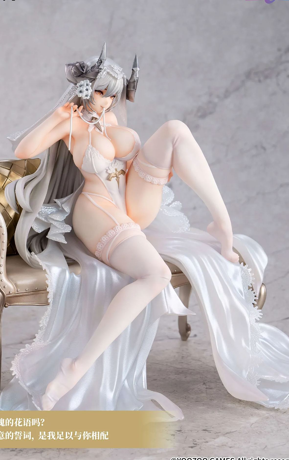Pre-sale Echocalypse - Scarlet God's Covenant - Lilith Pure White Covenant ver.1/7 scale figure size H210mmxW277mm (GK)-KWII-GK