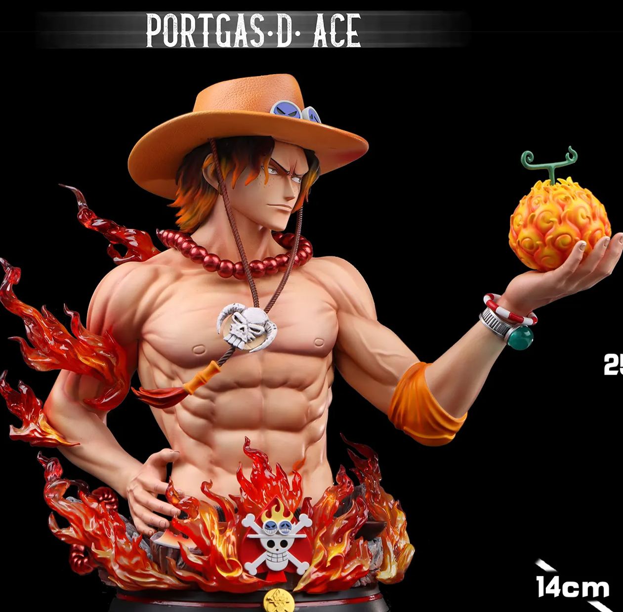 [Pre-sale] One Piece Ace Tabletop Bust [Work]: 1/4 Ace Bust (GK)