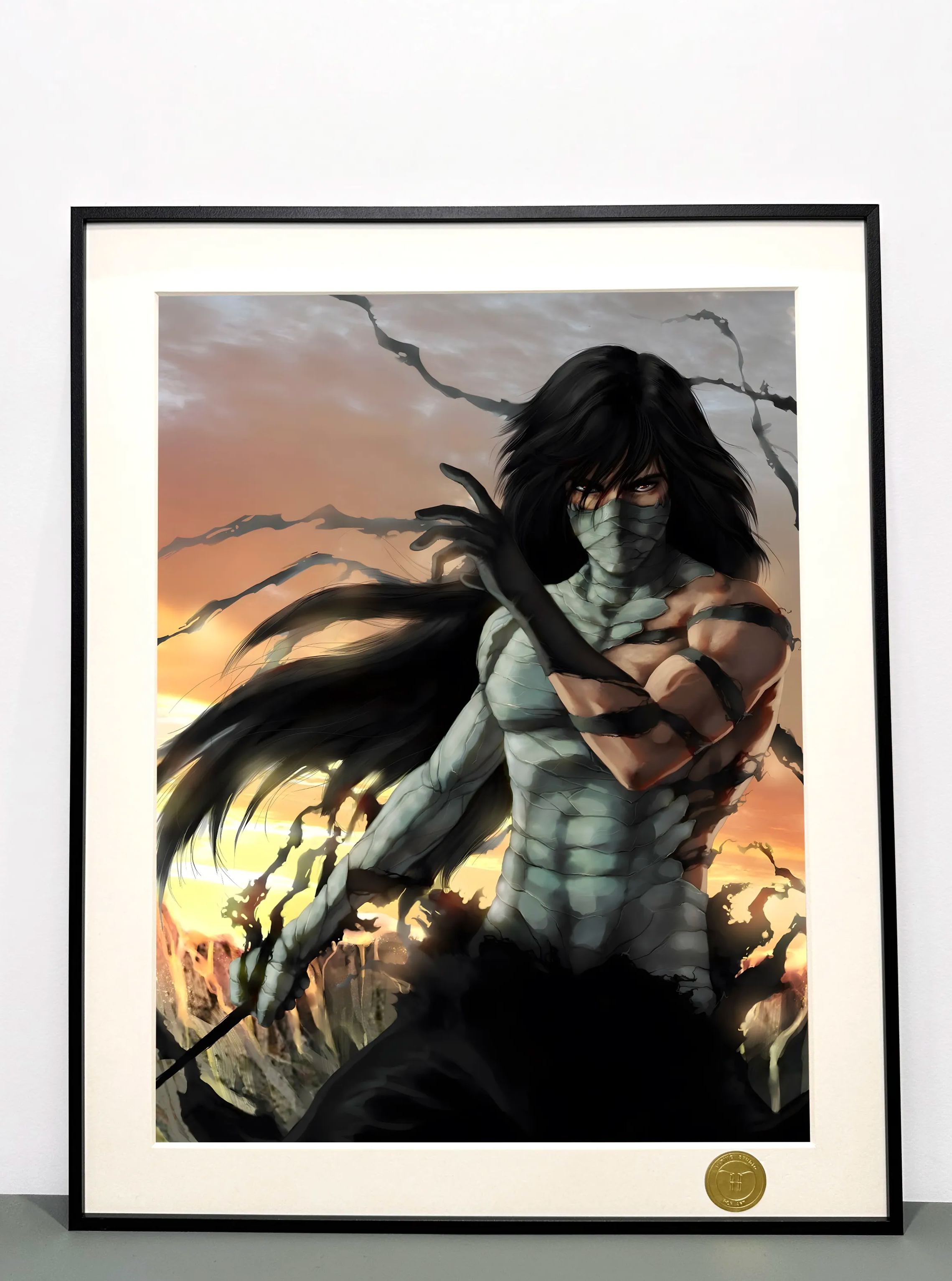 [In stock] "Ichigo Muzuki" Bleach Decorative Painting Frame size: 50×40cm