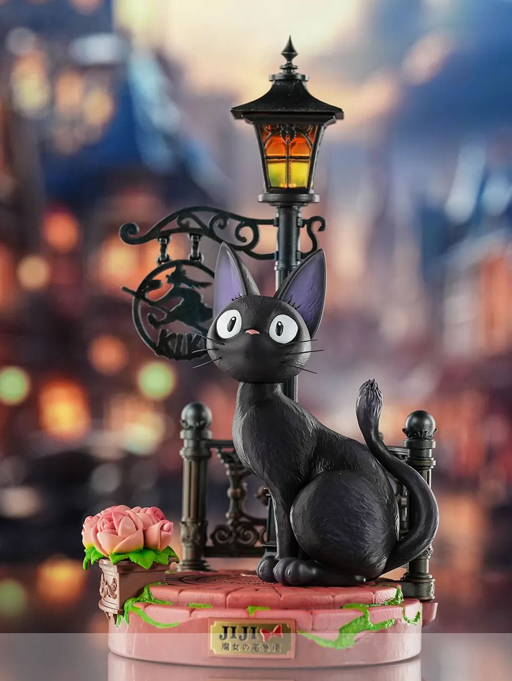 Pre-sale  Hayao Miyazaki's desktop series, the first jiji--Kiki's Delivery Service size 10✘8✘18.6cm (GK-KWII-GK