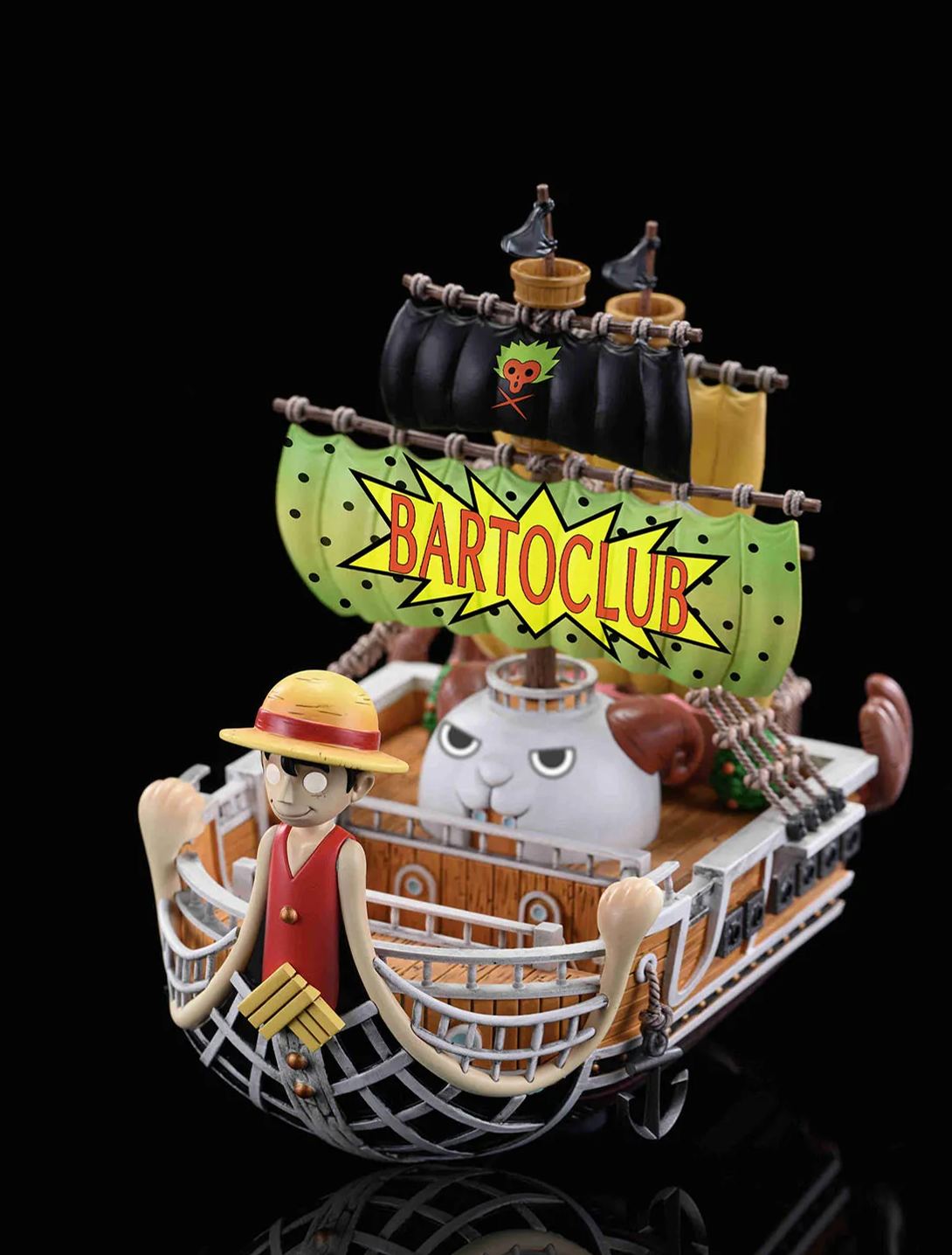 Pre-sale Forward. Luffy-senpai Specifications Hull length 14.5cm, with mega base, transparent stick. (GK)-KWII-GK