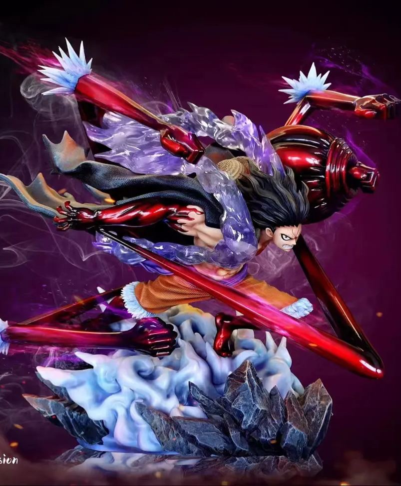 TH Tianhui Fourth Gear Snake Man Luffy One Piece GK, in stoc