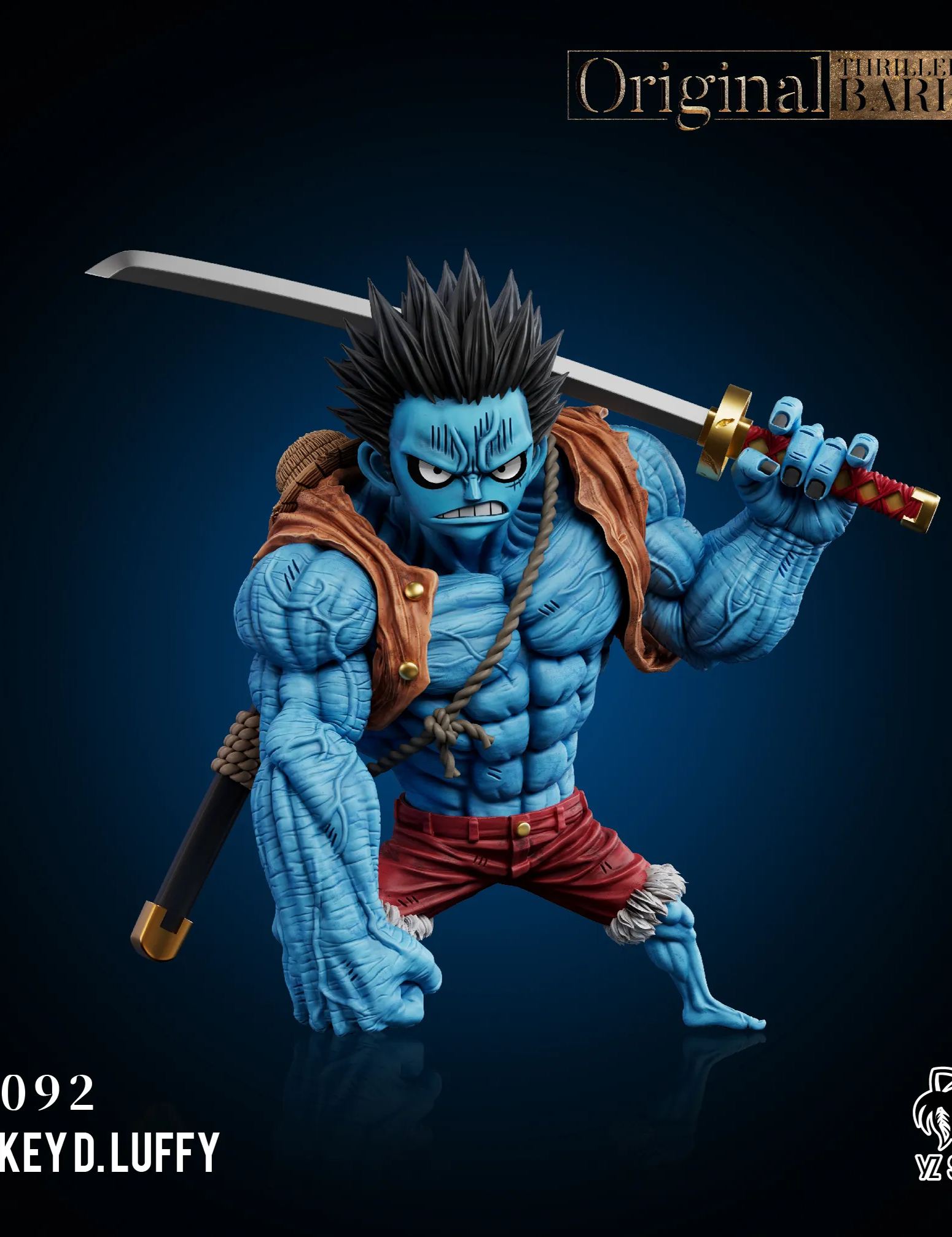 Grand Line Series Horror Bark 092 Nightmare Luffy, yz Studio, Statue GK, Pre-sale