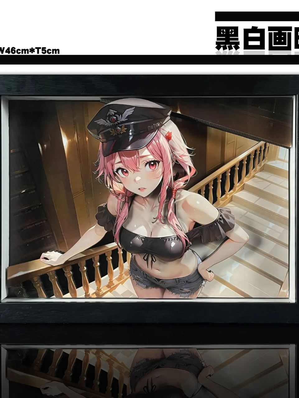 Guilty Crown Yui, 3D decorative painting, B&W Studio, in stock
