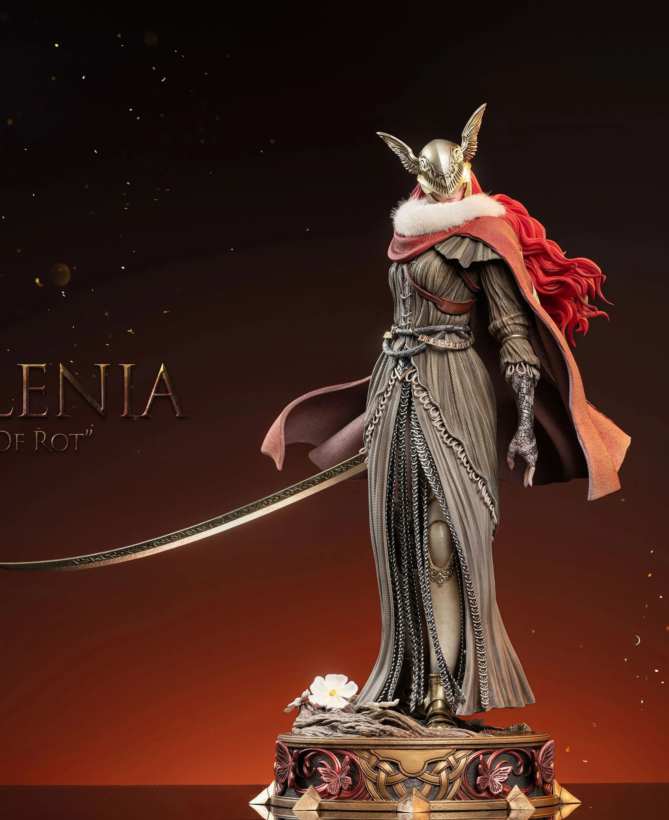 Elden Ring, Valkyrie Malenia, 1/4 scale, Soul Temple-studios, statue GK pre-sale