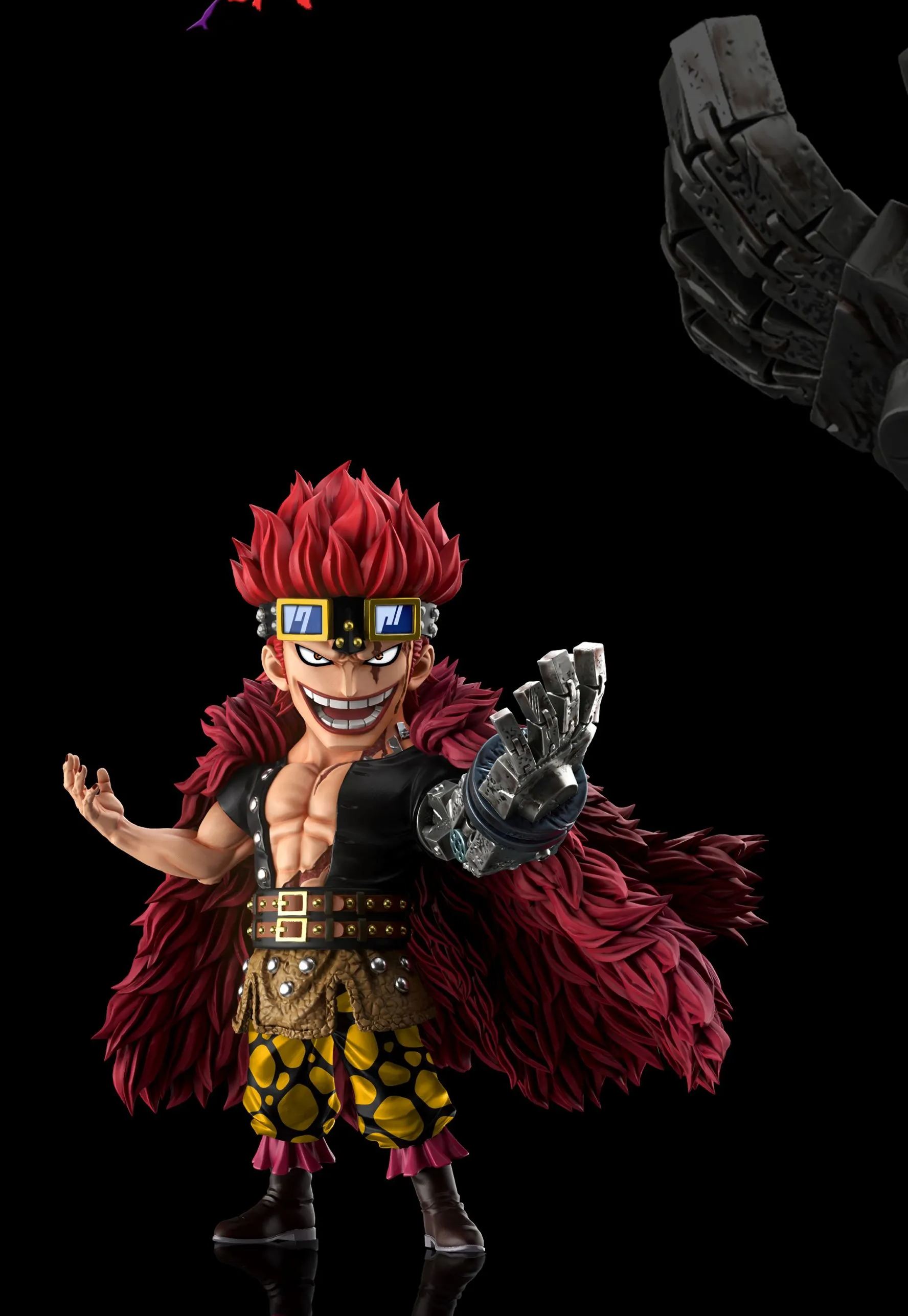 One Piece, Onigashima Showdown, Episode 4 Onigashima Kid, Eustace Kid, Statue GK