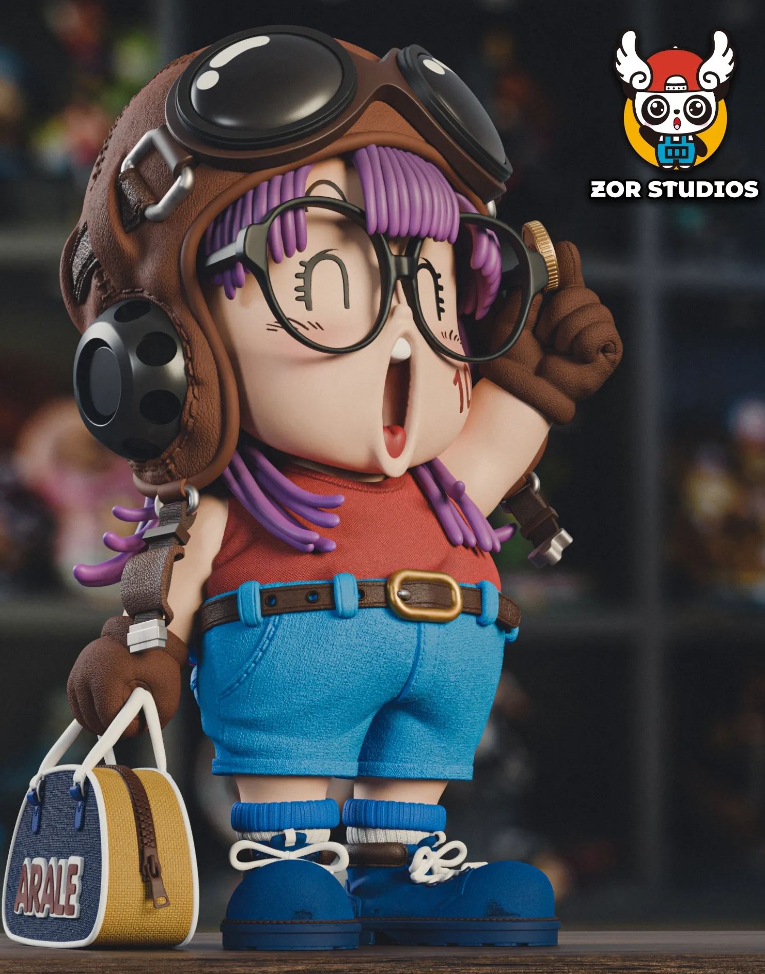Full score Arale 1/2 scale, ZOR-Studios, statue GK pre-sale