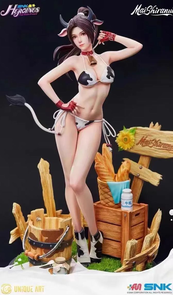 King of Fighters Mai Shiranui SNK Goddess Battle 1/4 scale (authorized), statue GK18+ in stock