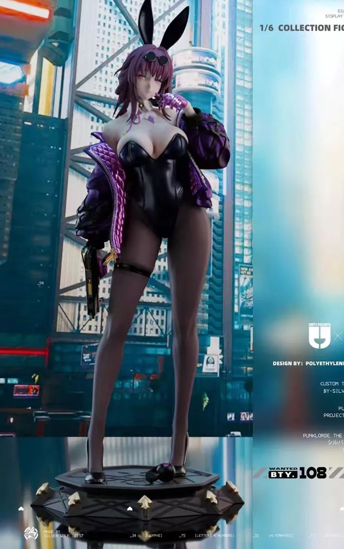 Collapse Star Railway Rabbitism-Kafka Rabbit 1/6 scale, statue GK 18+ in stock