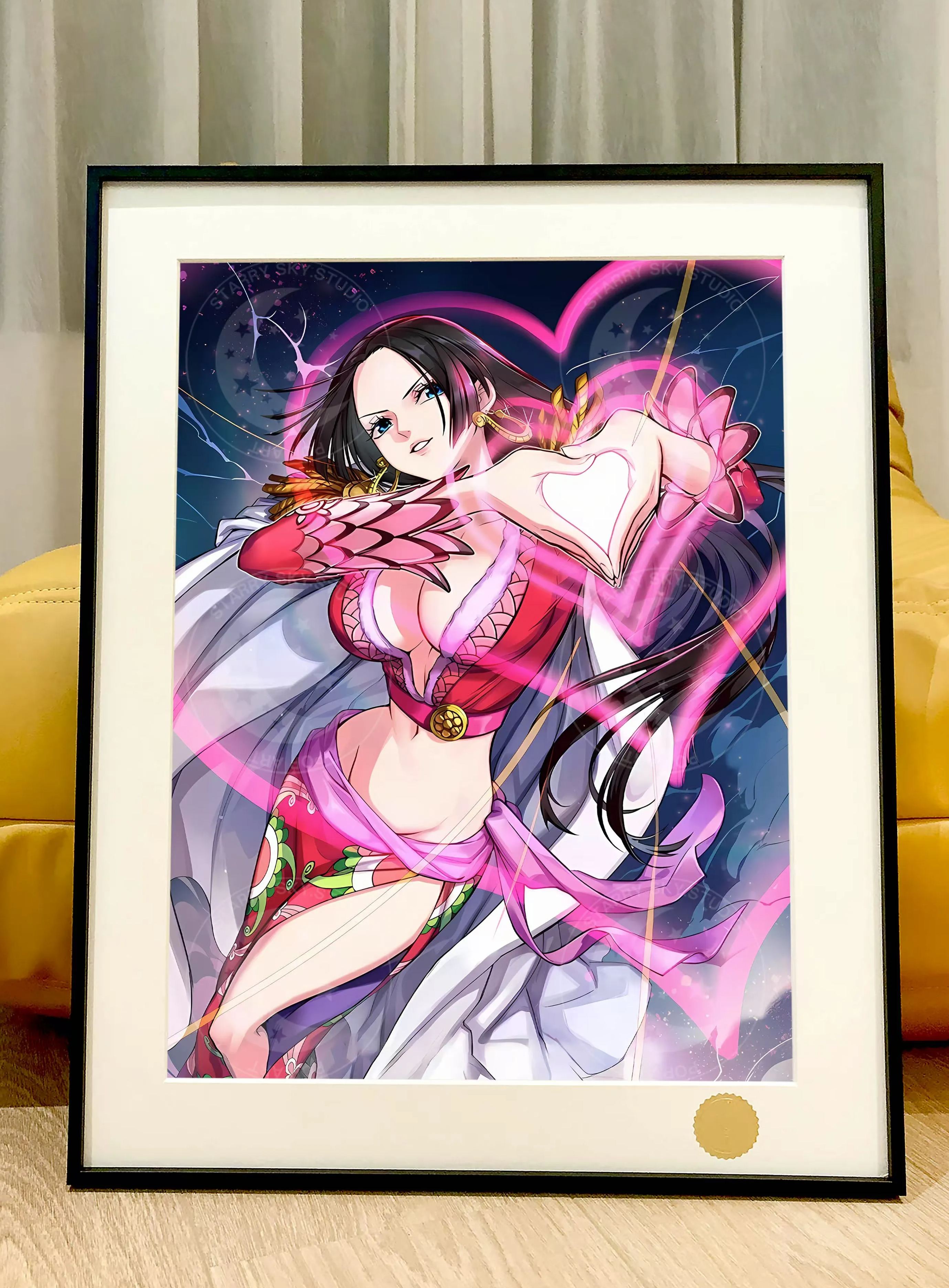 One Piece Love Empress Hancock Decorative Painting (Adult 18+) In stock,Starry Sky Studio