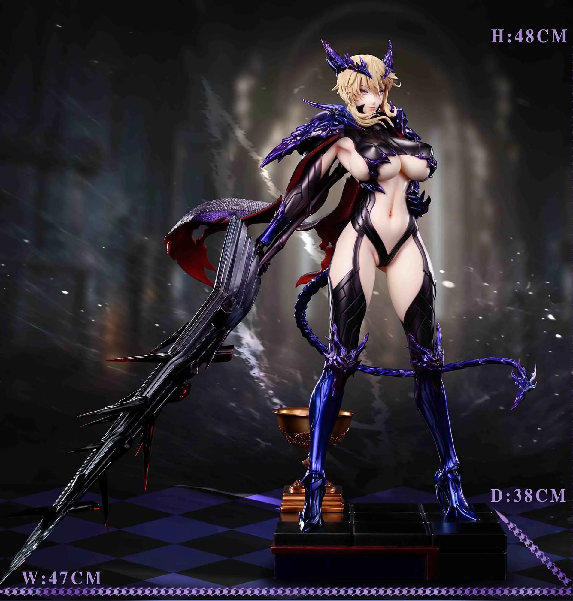 Fate Grand/Order Lancer Altria Pendragon & Altria Pendragon Alter 1/4 Statue GK (Adult 18+) Xpic Studio  Pre-sale-KWII-GK