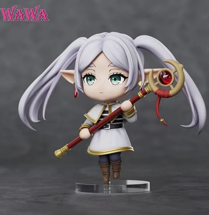 WAWA Studio - Frieren: Beyond Journey's End Chibi Frieren Statue(GK)-KWII-GK