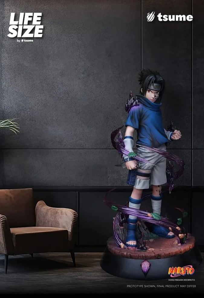  Naruto Sasuke Uchiha Life Size (Licensed) 1/1 Statue(GK)Tsume Studio  -KWII-GK