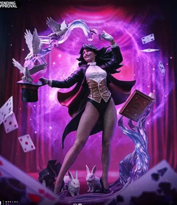 DC Comics Statue Zatanna Art Scale 1/10 (Authorized) Statue GK, Iron Studio, Pre-sale