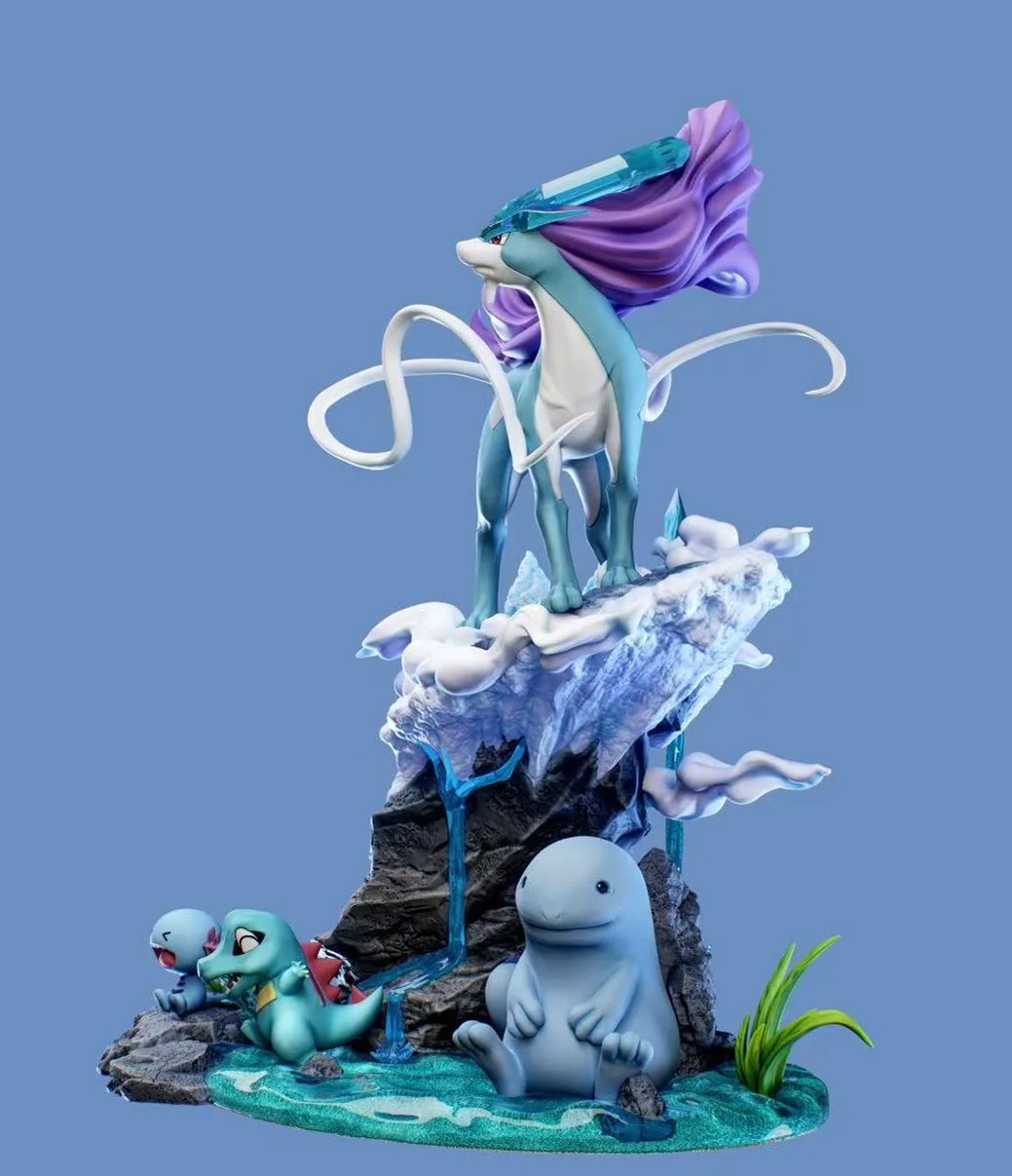 Pokémon Ecology Series 1 Suicune Ecology Statue GK, pre-sale, Smile Studio