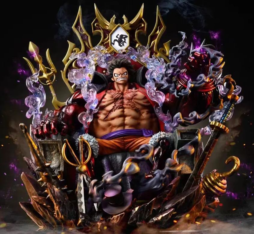 In stock -One Piece Luffy Overlord Throne 1/8 scale Staue GK, TH Studio