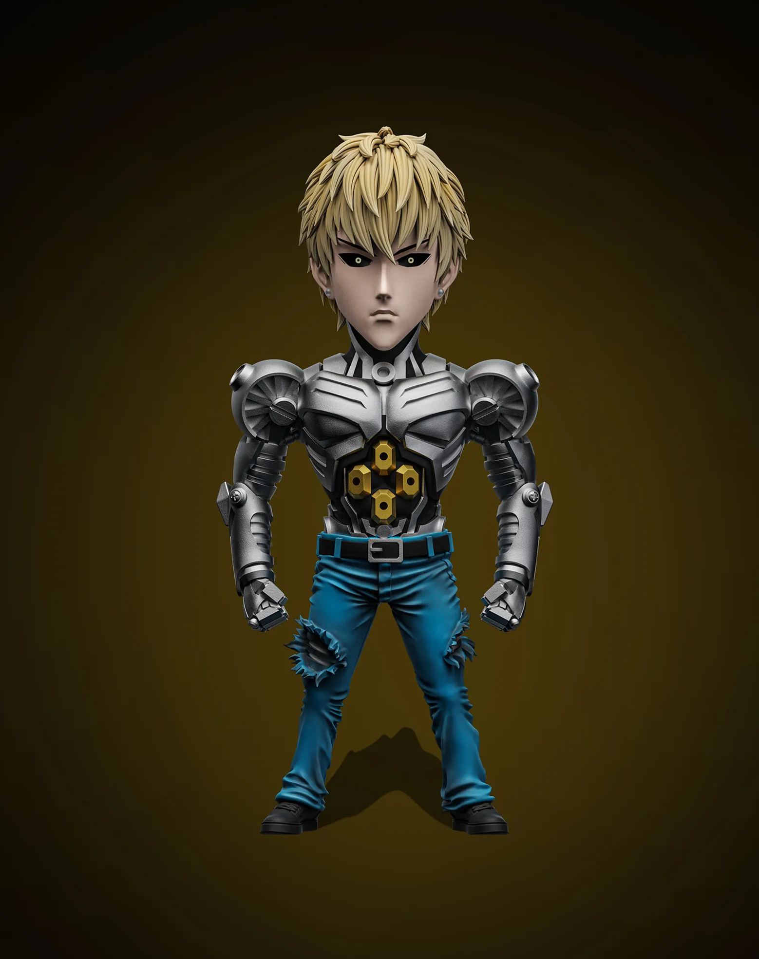 One Punch Man-Genos Statue GK, DK Studio & TOY Studio, pre-sale