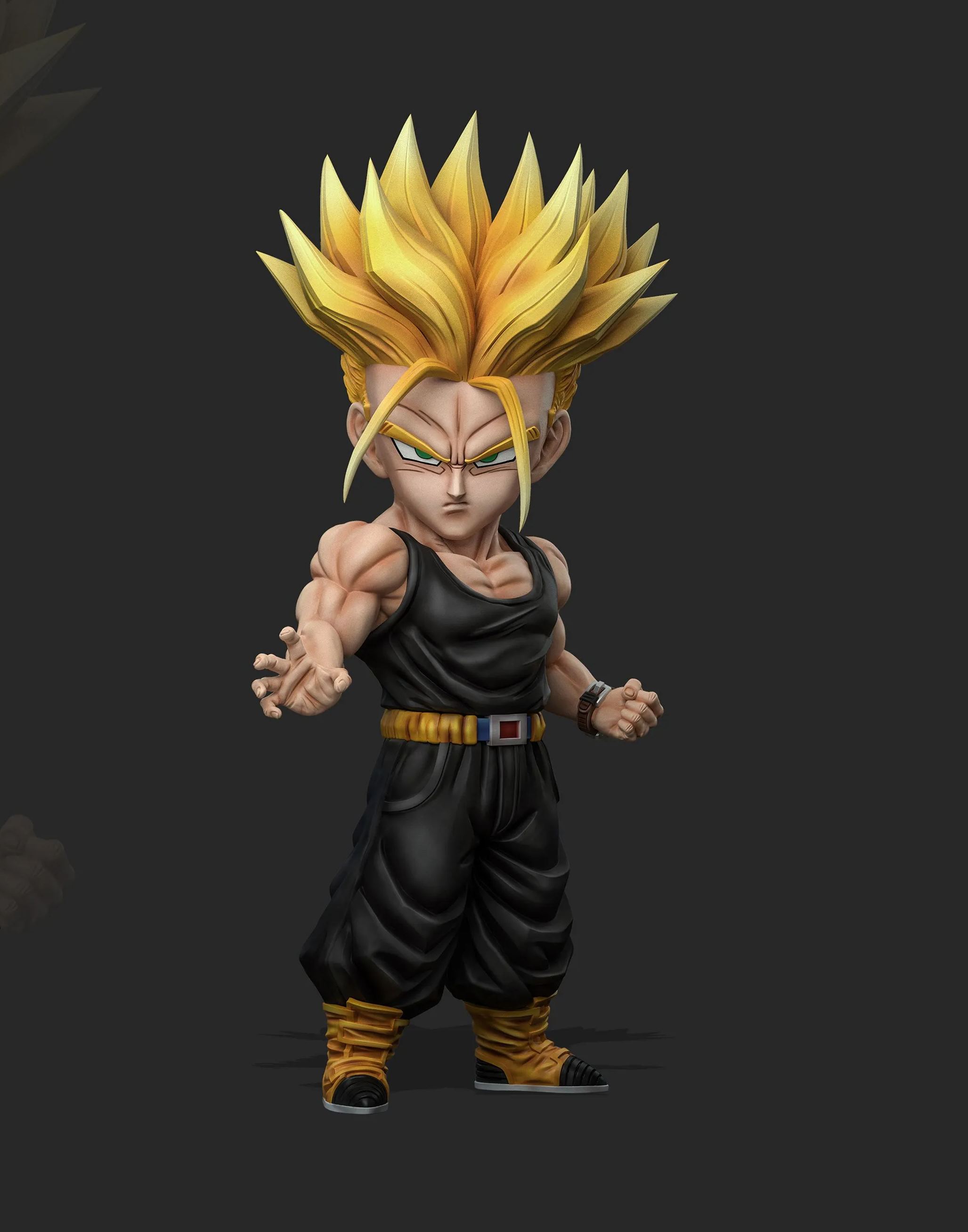 wcf Dragon Ball Cell Arc - Vest Trunks Statue GK, Power studio, pre-sale