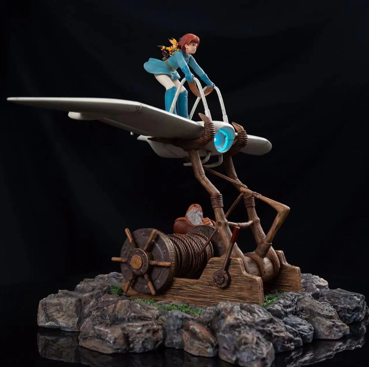 Nausicaä of the Valley of the Wind Statue GK-Studio Kamikakushi Pre-sale