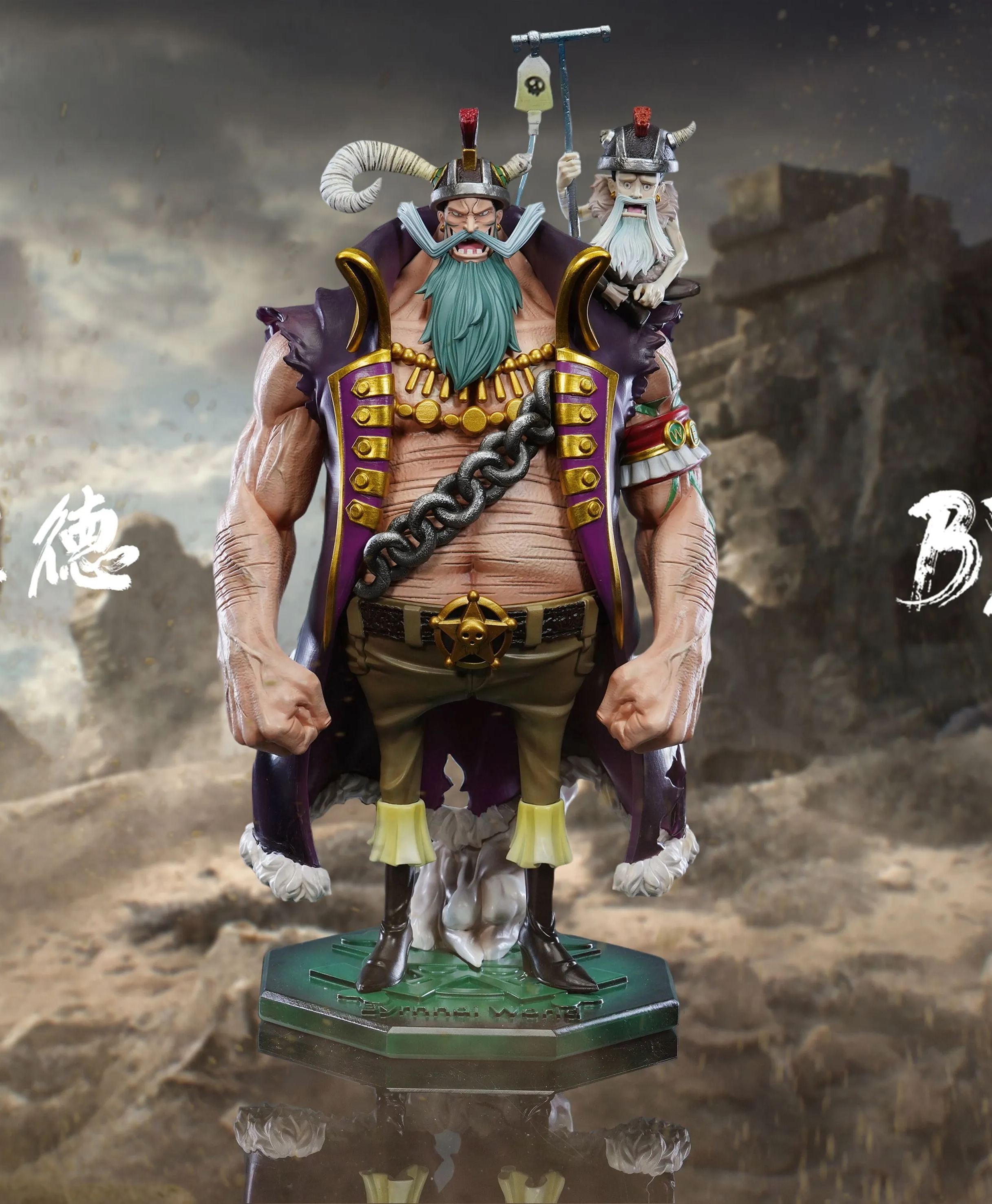 One Piece Private Series Movie Boss Byrnndi World Statue GK-Black Studio Pre-sale