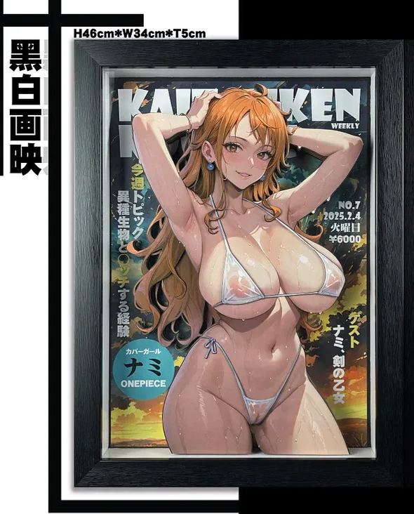 In stock-One Piece Nami KKMZ-007 Decorative painting-B&W Studio