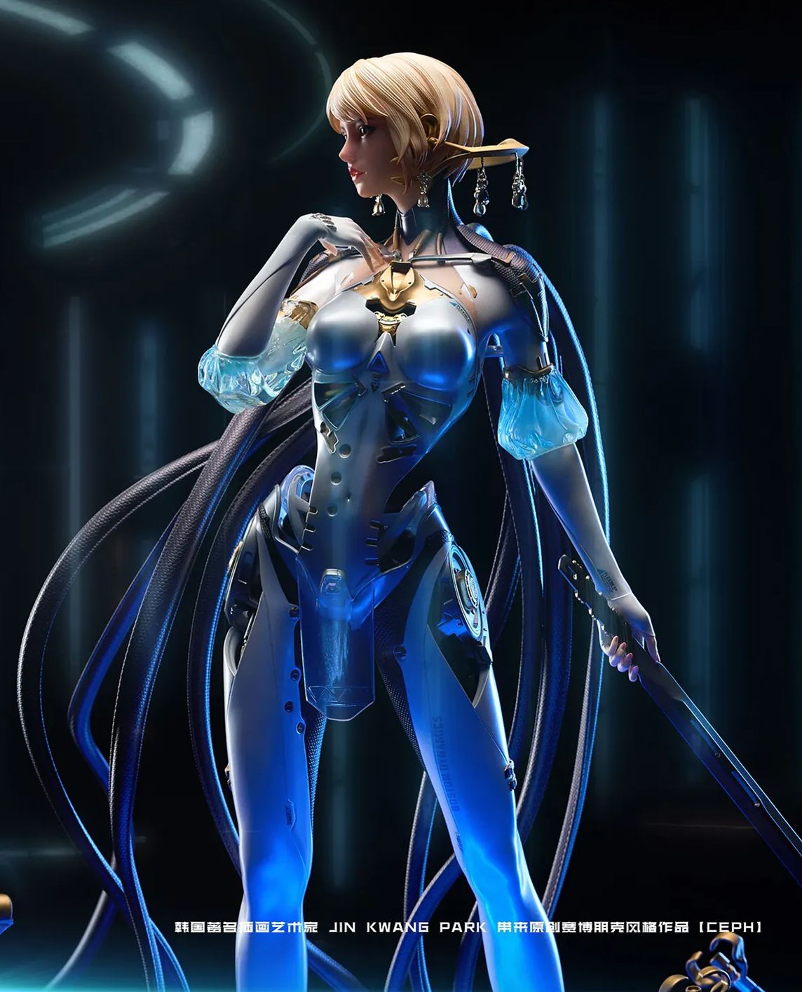 CEPC 1/4 Statue GK (Licensed)-Yi Ci Fang Studio & Polaris Studio Pre-sale