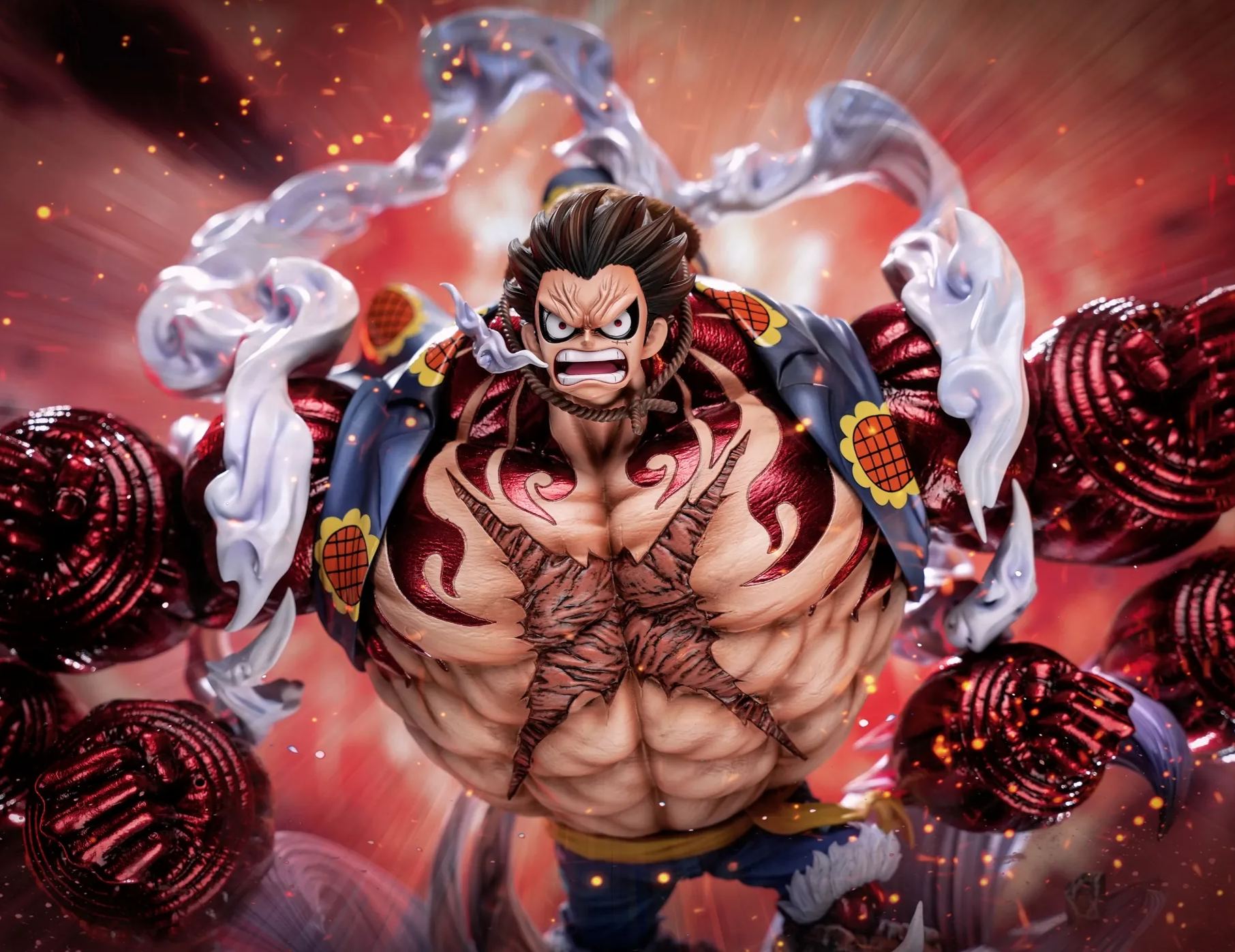 One Piece Gear Fourth Luffyk Statue GK-LX Studio