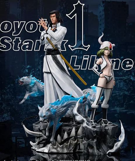 Bleach- Coyote Starrk & Lilynette 1/6  Statue GK-Ww Studio Pre-sale