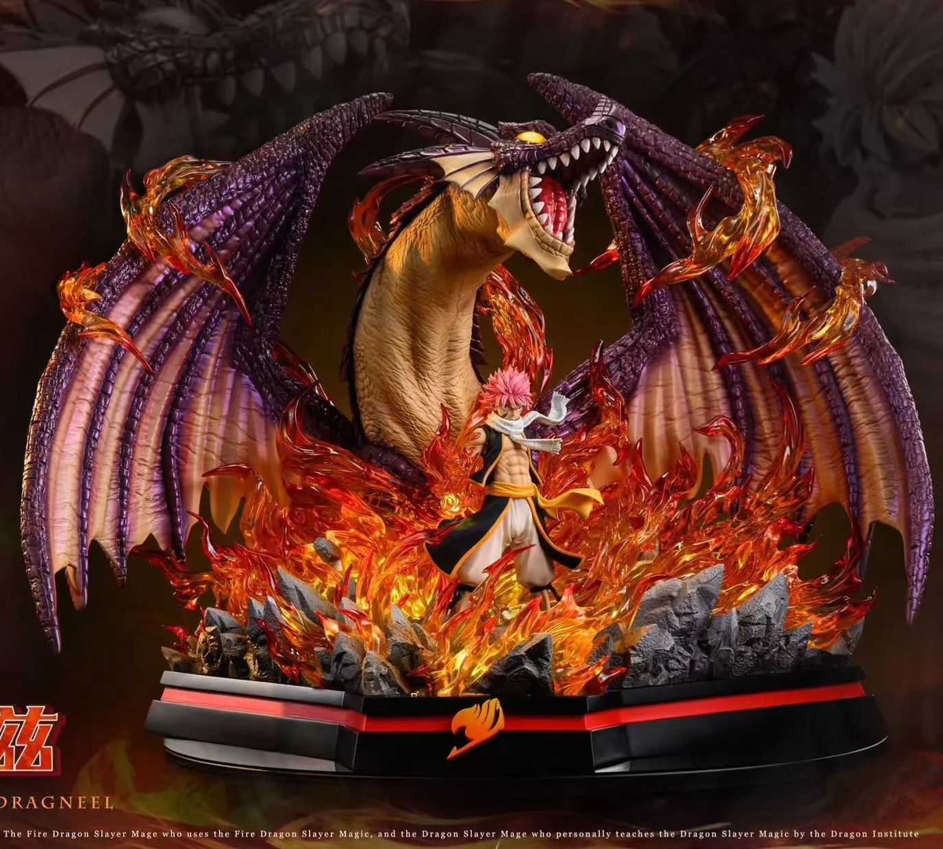 Fairy Tail 01 The Fire Dragon Natsu Dragneel STATUE GK-SAKURA Studio Pre-sale