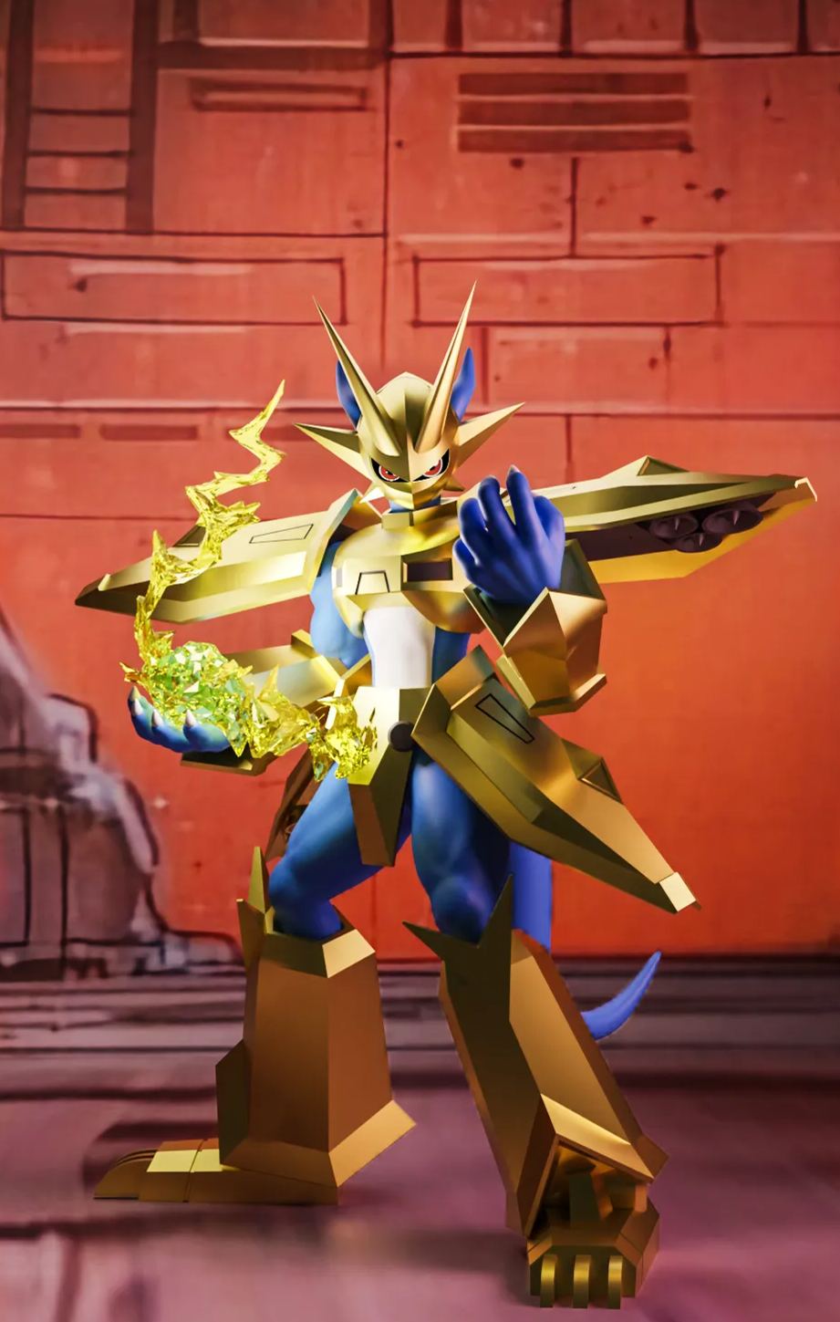 Digimon Armo #2 Magnamon Statue GK-Qiao Wu Mo Wan Studio Pre-sale