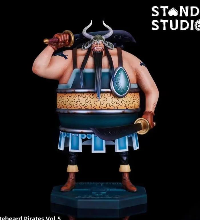 In stock-One Piece Whitebeard Pirates 5th Buffalo Atmos 1/7 STATUE GK-Stand Studio